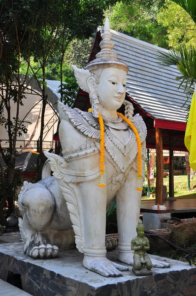 Chiang Mai, Thailand: Mythological Figure at Wat Palad