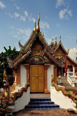 Chiang mai, Tayland: vihan Binası'nda wat pan ping