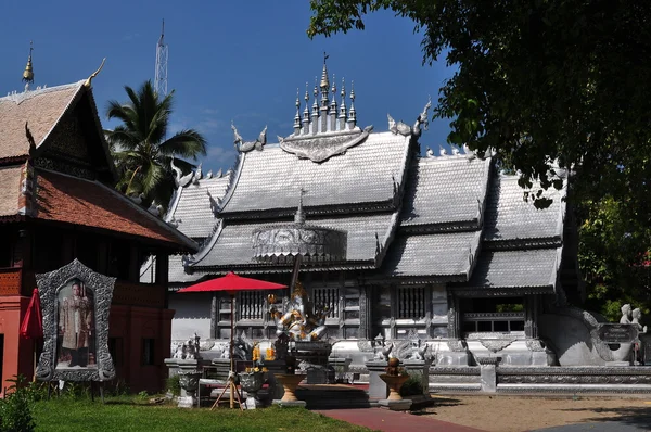 Chiang mai, Tajlandia: wat sri suphan — Zdjęcie stockowe