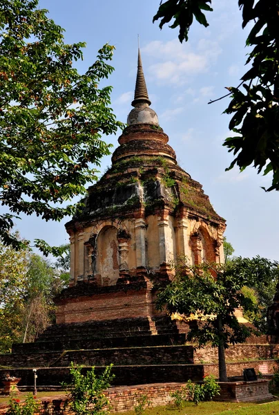 Chiang mai, Thailandia: 1467 phra chedi al wat ched yod — Stockfoto