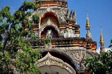 Chiang mai, Tayland: wat nantaram geçidine