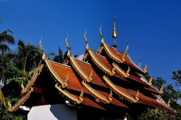 Chiangmai, Thailand: Viharn am Wat Nantaram — Stockfoto