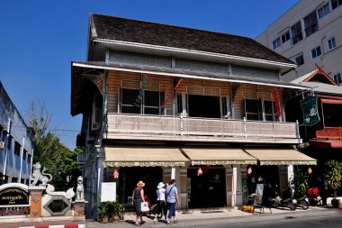 Chiang mai, Tayland: 19. yy ahşap ev