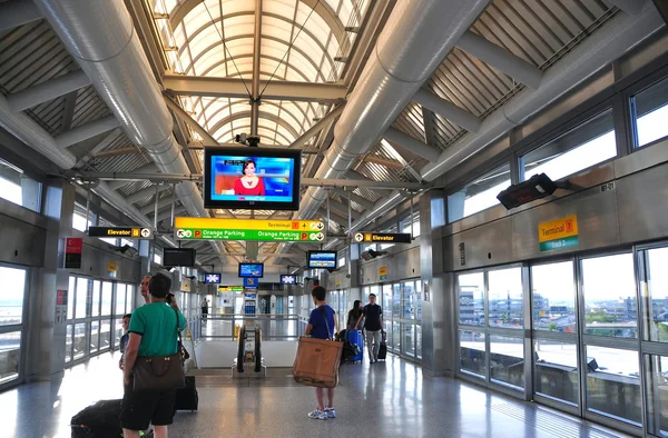 Nyc: Terminal 7 des Flughafens jfk — Stockfoto