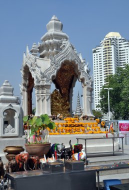 Bangkok, Tayland: hindu tanrısı ganesha türbe
