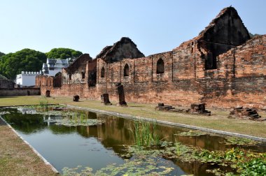 lopburi, Tayland: royal tuğla depo Kral narai's palace