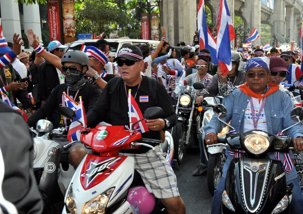 Μπανγκόκ, Ταϊλάνδη: λειτουργία κλείσει Μπανγκόκ διαδηλωτές — Φωτογραφία Αρχείου