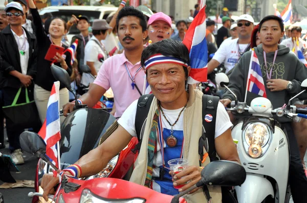 Bangkok, Thaïlande : Opération Shut Down Bangkok Demonstrators — Photo