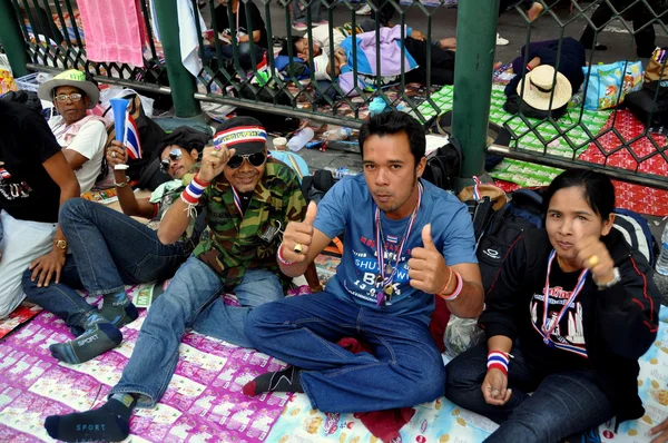 Bangkok, Thailandia: Operazione Spegnere Bangkok Dimostratori — Foto Stock