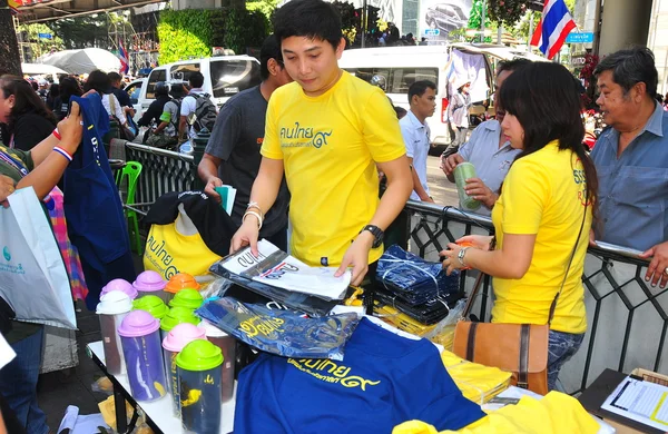 Bangkok, Tajlandia: operacja zamknięcia Bangkoku dostawców — Zdjęcie stockowe