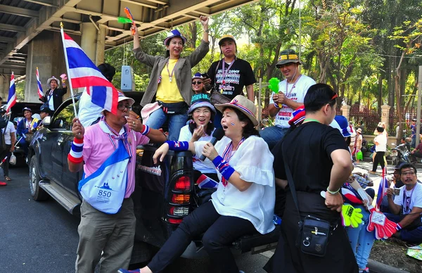 Bangkok, Thaiföld: művelet leállítását bangkok tüntetők — Stock Fotó