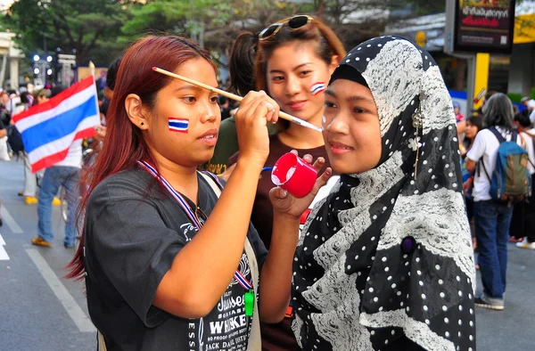 Bangkok, Tailandia: Operación Cierre de Demostradores de Bangkok — Foto de Stock