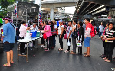Bangkok, Tayland: operasyon kapamak bangkok göstericiler