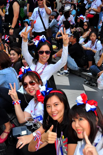 Bangkok, Tayland: operasyon kapamak bangkok göstericiler — Stok fotoğraf