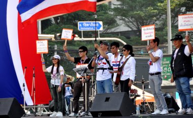 Bangkok, Tayland: operasyon kapamak bangkok göstericiler