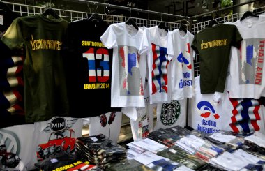 Bangkok, Tayland: operasyon bangkok Hatıra tee-shirt kes