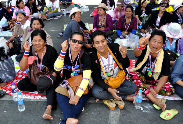 バンコク、タイ: バンコクのデモ隊をシャット ダウン操作 — ストック写真