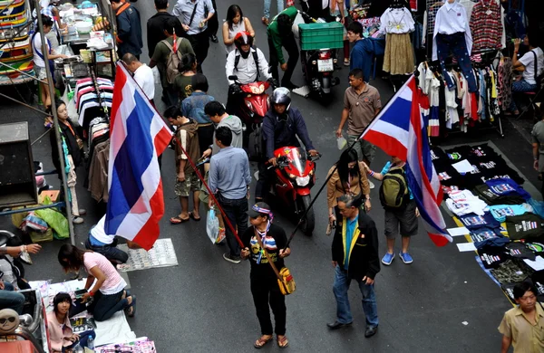 Bangkok, Thajsko: operace vypnutí Bangkoku demonstranti — Stock fotografie