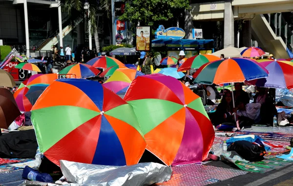 Bangkok, Thailand: Operation Shut Down Bangkok Demonstrators — Stock Photo, Image