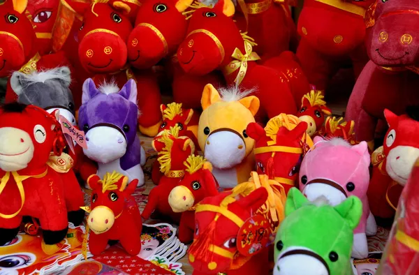 Pengzhou, China: Year of the Horse Stuffed Animal Toys