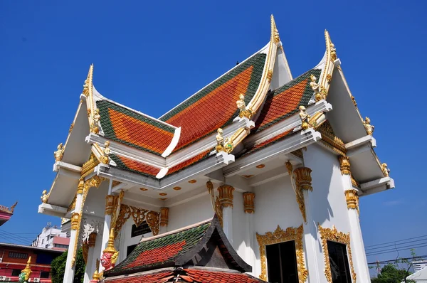 Pattaya, Tajlandia: pawilon świątyni w wat chai mongkhon — Zdjęcie stockowe