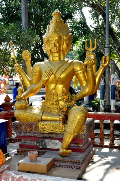 Bang Saen, Tailandia: Buda en Wat Saen Suk — Foto de Stock