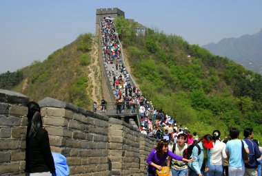 Badaling, China: The Great Wall of China clipart
