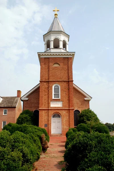 1709 Igreja da Boêmia Velha na Boêmia, Maryland — Fotografia de Stock