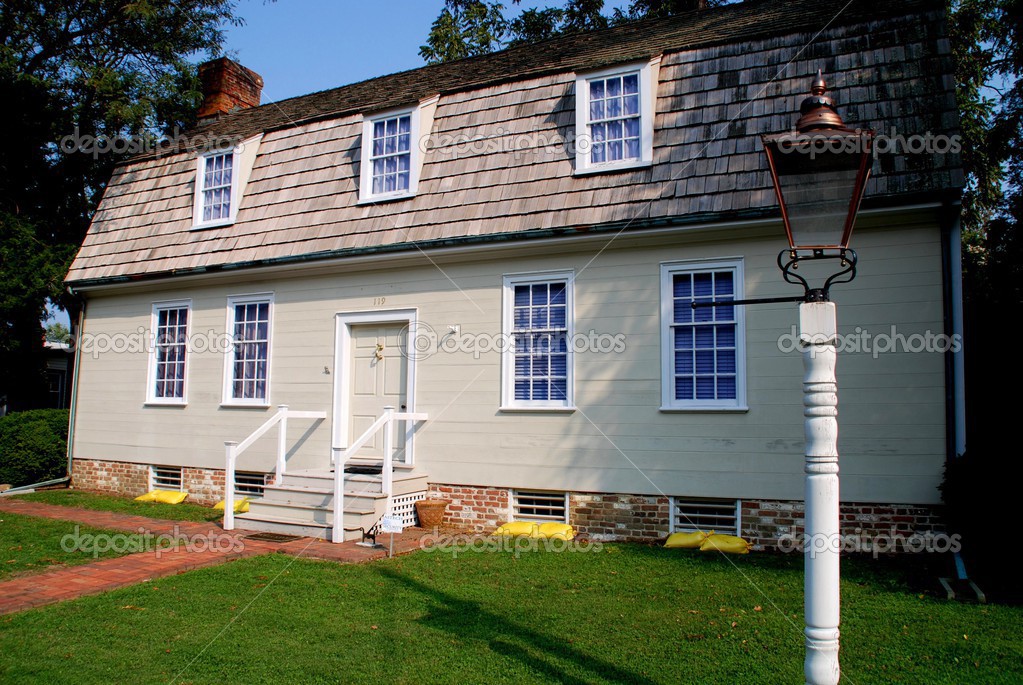 18th Century WrightChance House in Centreville, Maryland — Stock Photo © LeeSnider 43138737