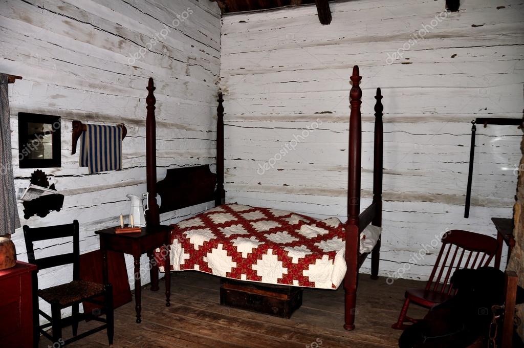 New Salem, Illinois 1832 Martin Wadell Residence Stock Editorial Photo © LeeSnider 43459669