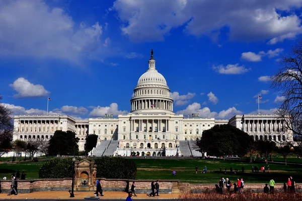 Washington, DC: Edifício do Capitólio dos EUA — Fotografia de Stock