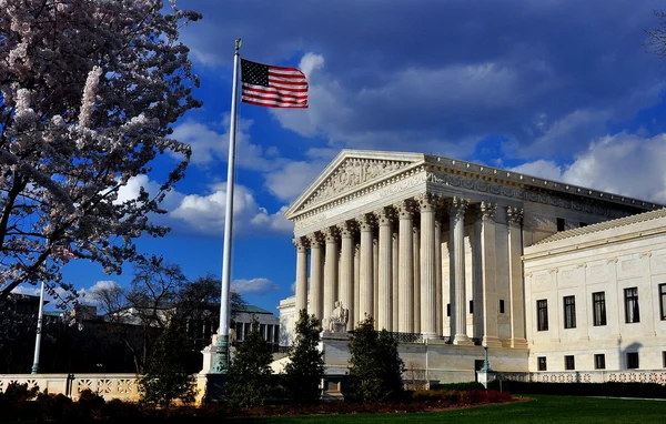 Washington, DC: Tribunal Supremo dos EUA — Fotografia de Stock