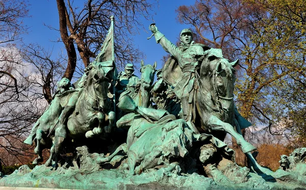 Washington, DC: Civil War Memorial Sculptures — Stock Photo, Image