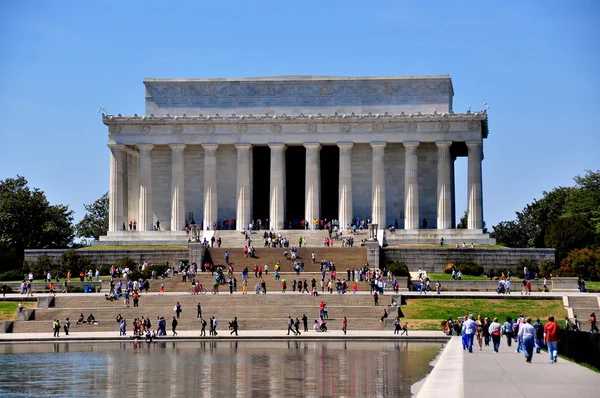 Washington, dc: das lincoln-denkmal — Stockfoto