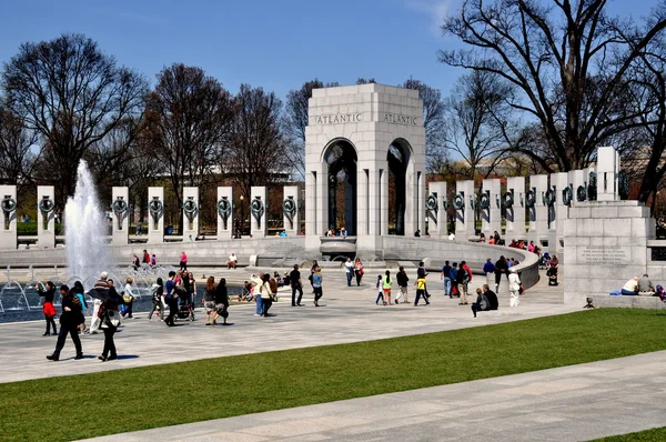 Washington, DC: World War II Memorial — Stock Photo, Image