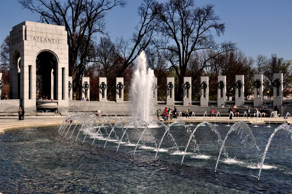 Wasihngton, DC : Mémorial de la Seconde Guerre mondiale — Photo