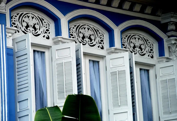 Singapura: Emerald Hill Peranakan Home — Fotografia de Stock