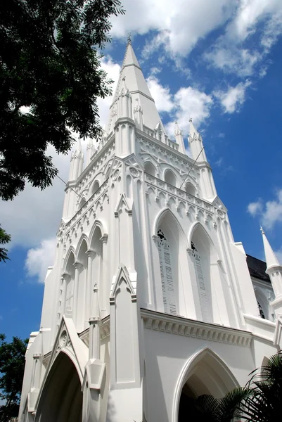 Singapore: St. Andrew's Episcopal Cathedral — Stock Photo, Image