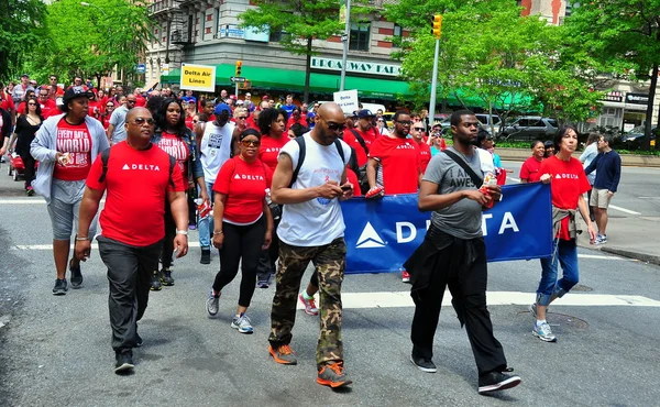 NYC: aids promenad 2014 — Stockfoto