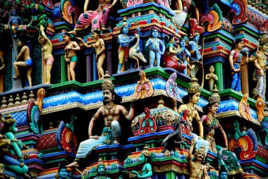 Singapore: Sri Srinivasa Hindu Temple clipart