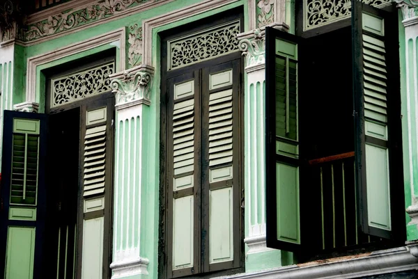 Singapore: Little India Shop House on Dunlop Street — Stock Photo, Image