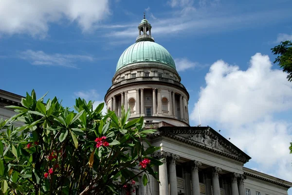 Singapura: Edifício do Supremo Tribunal — Fotografia de Stock