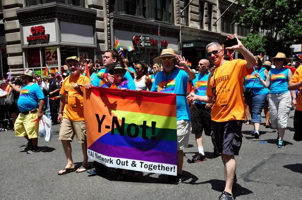 NYC: Desfile del Orgullo Gay 2014 — Foto de Stock