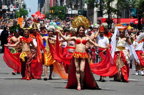 NYC: Desfile del Orgullo Gay 2014 — Foto de Stock