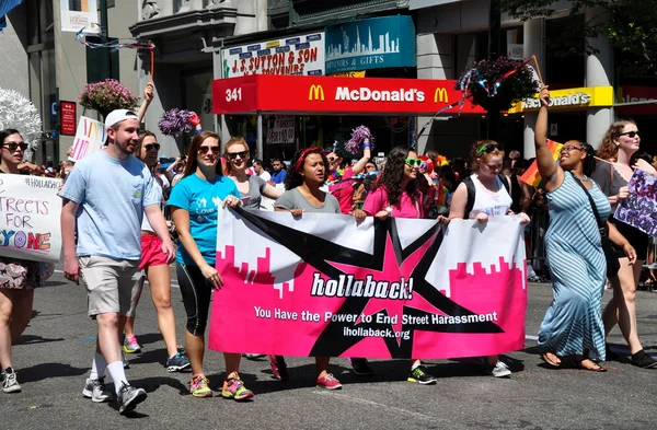 NYC: 2014 gay pride parady — Zdjęcie stockowe