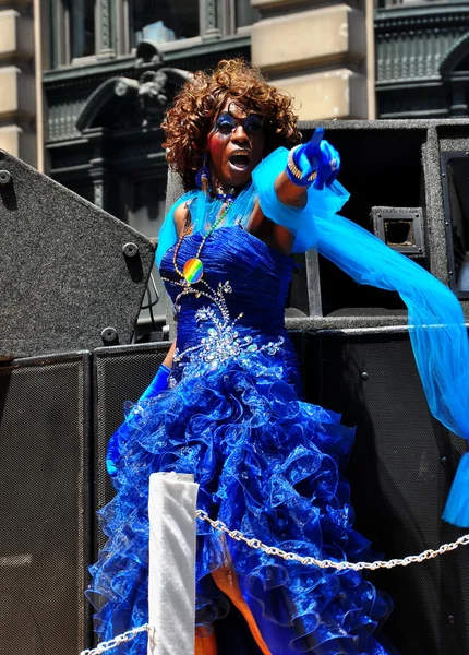 NYC: Desfile del Orgullo Gay 2014 — Foto de Stock