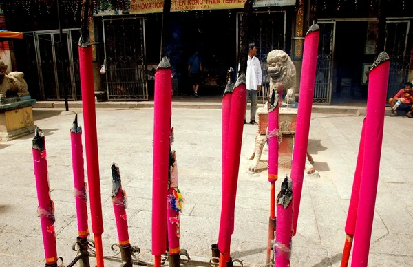 Georgetown, Malaysia: Kuan Yin Temple Incense Sticks — Stock Photo, Image