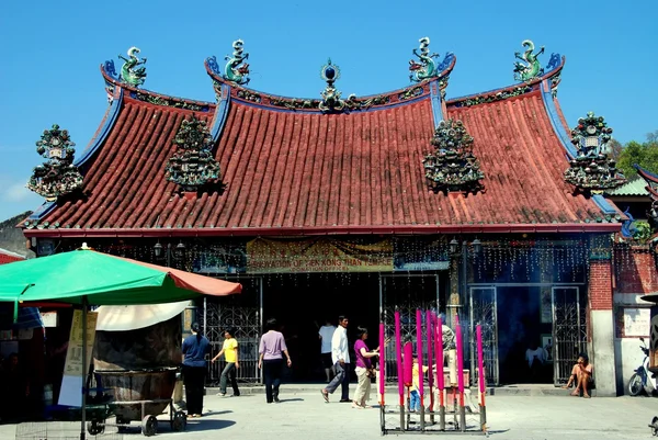 Georgetown, Maleisië: kuan yin boeddhistische tempel — Stockfoto