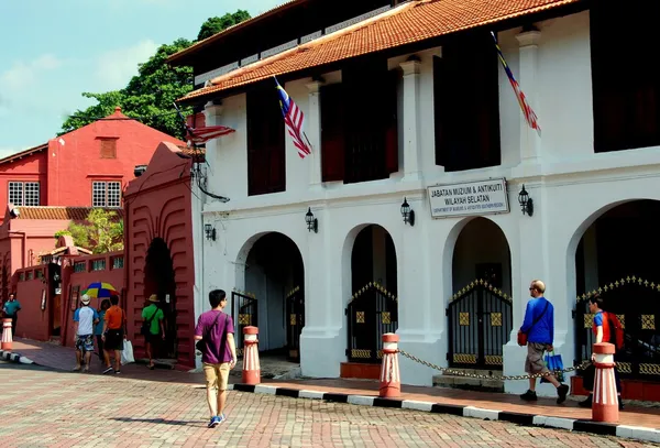 Melaka, Malasia: Museo de Jabatán y Antigüedades — Foto de Stock