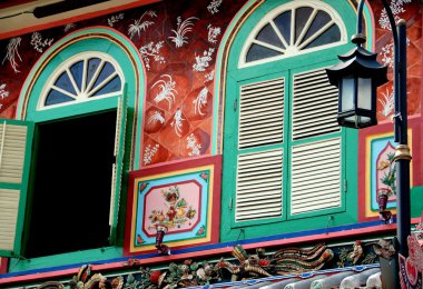 Melaka, Malezya: nyonya miras evin cephe